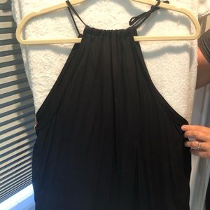 TOBI Black Crossback Tank Top Size M